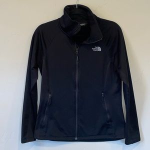 The North face zip up black M